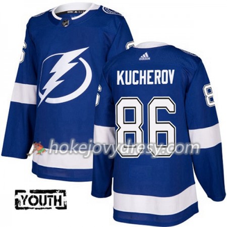 Dětské Hokejový Dres Tampa Bay Lightning Nikita Kucherov 86 Adidas 2017-2018 Modrá Authentic